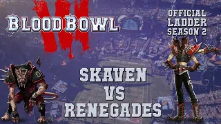 Blood Bowl 3 - Skaven (the Sage) vs Chaos Renegades - Ladder Season 2 game 7