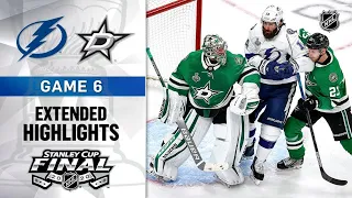 Tampa Bay Lightning vs Dallas Stars Cup Final, Gm6 Sep 28, 2020 HIGHLIGHTS HD