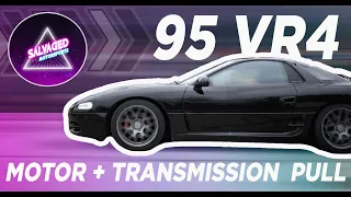 3000GT Vr4 Twin Turbo Engine Removal!!