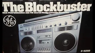 The Blockbuster - 1982 GE Model 3-5259A Boombox