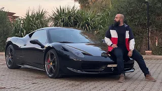 سيمولايف مليونير الانترنت المغربي بسيارته الفيراري Simo Life with His Ferrari 458