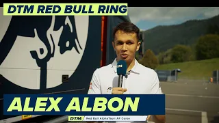 Change of plan: Alex Albon at the Red Bull Ring