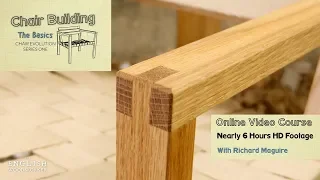 Chair Building - How To Build A Chair With Basic Hand Tools