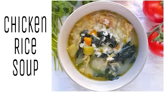 *Chicken Rice Soup* l lunch ideas l daily routine