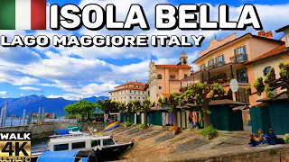 [4K] 🇮🇹 LAGO MAGGIORE ITALY | ISOLA BELLA 4K WALKING TOUR
