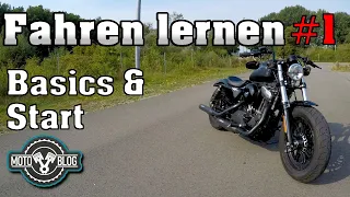 Motorradfahren lernen [#1] Basics & Start