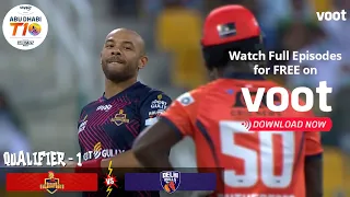 Highlights | Abu Dhabi T10 League | Qualifier 1 - Deccan Gladiators Vs Delhi Bulls