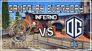 🔥 CS GO - GamePlay - Inferno - Evil Geniuses vs OG Esports (GamePlay EveryDay) 🔥 BLAST Premier 2020