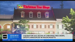 Liquidation sales begin at Christmas Tree Shops, layoffs announced in Massachusetts