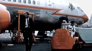 American Boeing 707-123 - "Loading Cargo SFO" - 1959