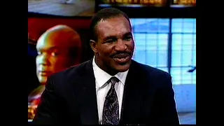 Boxing: Evander Holyfield and George Foreman on Postfight Call-In Show -  Partial (1991)