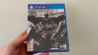 Batman Arkham Collection PS4 Unboxing