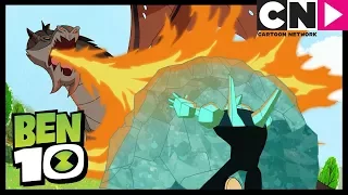 Ben 10 | Diamondhead Vs A Dragon! | Cartoon Network