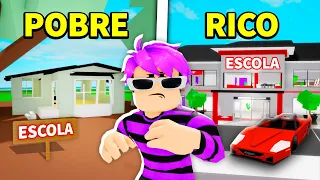 ESCOLA DE POBRES vs RICOS NO BROOKHAVEN RP!