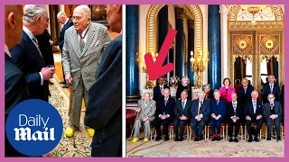 King Charles reacts to David Hockney's yellow Crocs - 'Beautifully chosen!'