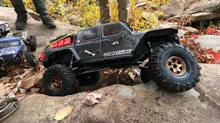 RC Rock Crawler Group Trails with FPV