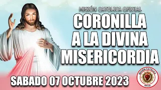 Coronilla a la Divina Misericordia de hoy Sabado 07 de Octubre 2023.