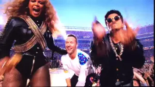Beyonce, Bruno Mars & Coldplay - Super Bowl 2016 Halftime show