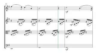 Bach-Gounod Ave Maria | String Quartet Sheet Music