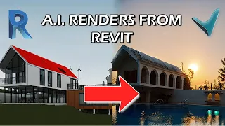 How to CREATE A.I Renders directly from your REVIT MODEL | Veras AI