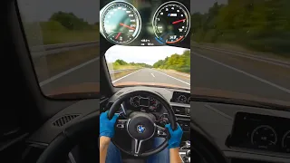 BMW M2@300kmph#Enjoy the speed#Thrilling#👌😱😱#ytshorts