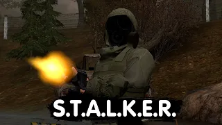 «STALKER» -  attack on bandits [SFM]