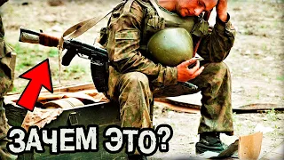 Хитрый военный прием губил солдат. Для чего обматывали приклады АК-74?