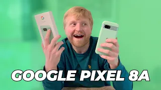 Google Pixel 8a + Case Unboxing!