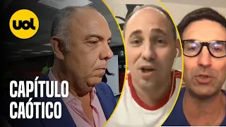 ARNALDO SOBRE BRIGA DE MARCOS BRAZ COM TORCEDOR: 'MAIS UM CAPÍTULO DESSE ANO CAÓTICO DO FLAMENGO'