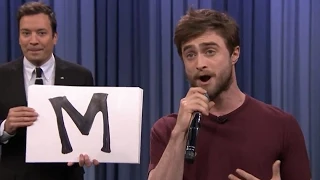 Daniel Radcliffe Raps Blackalicious "Alphabet Aerobics" on the Tonight Show