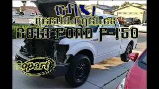 I BOUGHT THIS  FORD F-150 @ COPART SALVAGE AUTO AUCTION