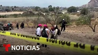 Analizan supuesto crematorio hallado por una madre buscadora | Noticias Telemundo