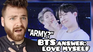 First Time Hearing BTS "ANSWER: LOVE MYSELF" | Live Performance | REACTION