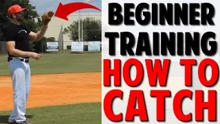 Coaching Beginner Baseball | How to Catch (Pro Speed Baseball)