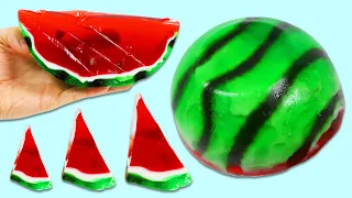 How to Make a Huge Gummy Jello Watermelon | Fun & Easy DIY Jello Desserts to Try at Home!