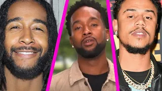 Omarion about to get his MELONS busted by Lil' Fizz & J Boog, 4 dragin B2K members back up dancers