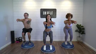 BOSU® Quad Burnout | Leg Day Workout with Katie Kasten from On Beat Fitness