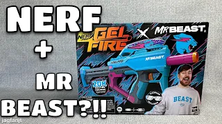 MrBEAST NERF PRO GEL FIRE OPENING!! 500 SUBSCRIBERS!