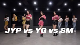 (SM/JYP/YG) 3 Major Agency girl group dance cover PRACTICE