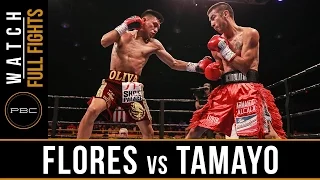 Flores vs Tamayo FULL FIGHT: May 28, 2016 - PBC on FS1