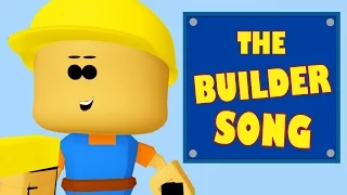 Cut Cut, Chisel, Chisel THE BUILDER SONG 3D Animation for Children HD Kids Songs DizzyMoonTV