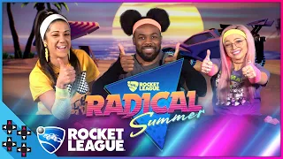 ROCKET LEAGUE RADICAL SUMMER: Bayley and Liv Morgan Party Like it’s the '80s!