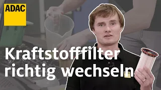 Kraftstofffilter wechseln: So einfach geht's! | Einfach. Selber. Machen | ADAC