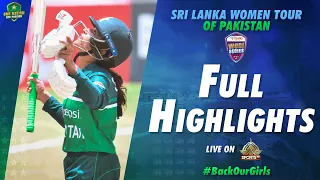 Full Highlights | Pakistan Women vs Sri Lanka Women | 2nd ODI 2022 | PCB | MN1L