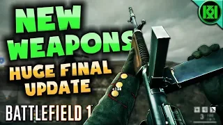 Battlefield 1: NEW GUNS + Shock Operations Patch | BF1 Update (June 2018) | Plus Unlock Guide