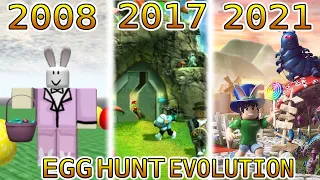 ALL ROBLOX EGG HUNT MEMORIES! (2008 - 2021) (ROBLOX EGG HUNT EVOLUTION!)