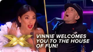 Vinnie Jones welcomes you to the house of fun! | Live Week 3 | X Factor: Celebrity