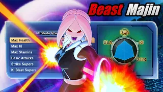 MENACING DAMAGE! Strongest BEAST Female Majin Build! - Dragon Ball Xenoverse 2 DLC 16 Free Update