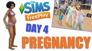 Sims Freeplay | Pregnancy Day Four | Pregnancy Update