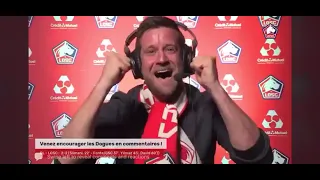 L'incroyable réaction de Mickael Foor lors du but victorieux de Burak Ylimaz face à Lyon